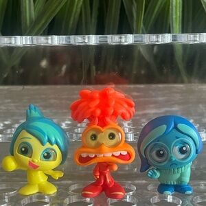 Neon Pop Doorables Anxiety Joy & Sadness
